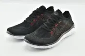 NIKE FREE RN FLYKNIT 2018 黑橘 雪花 赤足 訓練鞋 編織 慢跑鞋 男女鞋