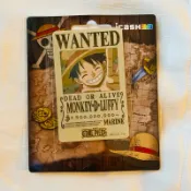航海王 魯夫 戰鬥版 懸賞圖 I cash 2.0 通緝令 海賊王 one piece