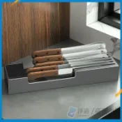 304不鏽鋼刀架 置物架 臥式刀座 橫放平放菜刀 廚房抽屜櫥櫃刀具 收納 可開發票✅🧽淨適🧹🔥臺灣出貨🔥