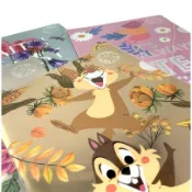 【墊腳石】迪士尼Disney 花卉季銀箔L型夾-(愛麗絲/奇奇蒂蒂/小鹿斑比/奇妙仙子)