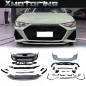 XM碳纖維精品 Audi A6 S6 C8 升級 RS6 前後保桿 大包 外觀套件