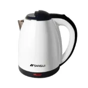 (店+)【SANSUI 山水】1.8L雙層防燙不銹鋼電熱壺/快煮壺/電茶壺/煮水壺/開學/租屋族 SWB-12T福利品