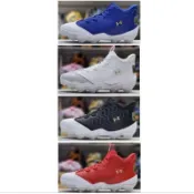 UA 安德瑪 UNDER ARMOUR 中筒 棒壘球鞋 壘球鞋 膠釘鞋 3027442-103 001 100 101