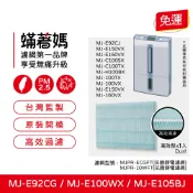 蟎著媽 濾網 適 三菱除濕機 MJ-E100WX MJ-E92CG MJ-E105BJ MJ-E150VX 抗菌靜電濾棉