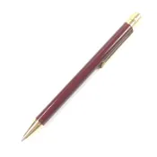 【DOKODEMO】CartierSantos de Cartier Love旋轉式原子筆，波爾多金色，品相極佳，並配有原廠筆盒和筆套。瑞士製造，男士款。書寫流暢，經確認為現款