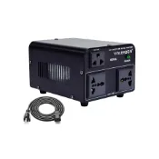 (店+)萬用轉接插座 旅行萬用轉接頭 降壓器 電源轉換器 旅行插頭 多國變壓器 110v轉220V 大陸電器 690-AT58