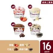 Haagen-Dazs 哈根達斯 迷你杯16入〔 75ml/100ml｜組合任選｜官方旗艦直送 〕
