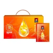 【QUAKER 桂格】美力滴雞精禮盒52ml×8包×1盒(90天營養巔峰健壯雞/日本蠶絲蛋白/天然膠原蛋白/中秋禮盒)