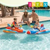 【INTEX】戰鬥機水槍水上座騎(108*93cm)-3歲+ (57531) 2色可選