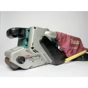 【源正山鋼索五金】日本 Makita 牧田 9903 可調速 砂布帶磨光機 戰車 中古 日本原裝