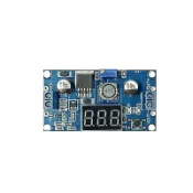 民權橋電子生活百貨 B0311 DC-DC 降壓模組帶顯示表 4V-40V轉換至1.25V-35V 可調式機板 七段顯示器 變壓模組帶錶