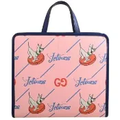 【GUCCI 古馳】The Jetsons 限定款聯名款印花手提包商務包托特包(粉)