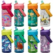 【CAMELBAK】400ml Flip Straw 兒童吸管運動水瓶RENEW(保溫瓶/水瓶/保溫水壺)