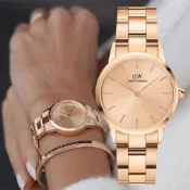 Daniel Wellington DW 手錶 Quadro Sheffield  經典-玫瑰金框DW00100401