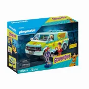 絕版 playmobil 摩比人 70286 史酷比 叔比狗 scooby doo 箱型車 露營車 玩具 模型