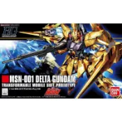【自由模型】全新現貨 萬代 HGUC 1/144 #136 DELTA鋼彈 電鍍版 5060970