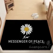 ⚡️🇹🇼出貨限時下殺【小雛菊地墊🌼】GD同款雛菊 雛菊地墊 絲圈地墊 止滑墊 刮泥地墊 玄關地墊 大門地墊 防塵墊