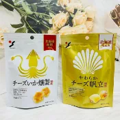 日韓小潼 日本 YAMAEI 山榮 北海道 起士魷魚/起士帆立貝 兩款供選｜全店$299 全家取貨免運｜滿額折500｜APP下單最高賺19%點數⚡