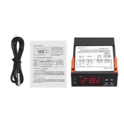 數字溫度控制器 STC-1000 智能調節器 DC 12V 冰箱恆溫器支持加熱/冷卻/溫度校正/延遲啟動/高或低報警 2