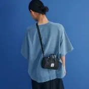 【PORTER INTERNATIONAL】自由丹寧NIMES手提包(黑)