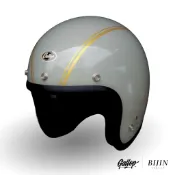 【Gallop】GALLOP BIJIN SERIES HELMET 美人系 3/4半罩安全帽 水泥綠 S-XXL