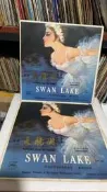 天鵝湖、舞臺劇、中國唱片十寸黑膠唱片、碟片無劃痕、存放多年有
