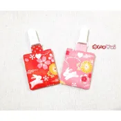 唯小伊手作＊和風櫻花小兔＊寶寶平安符袋/香火袋/護身符袋/平安福袋＊可愛＊客製＊