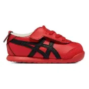 【Onitsuka Tiger】鬼塚虎 KIDS紅底黑虎爪紋 MEXICO 66 小童鞋 休閒鞋 (1184A074-600)