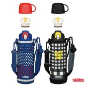 THERMOS 膳魔師 不銹鋼真空保溫瓶 兩用水壺 兒童水壺 保冷瓶1.0L FJJ-1000WF 1000ML 1L