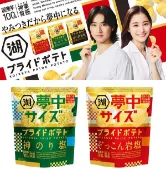 +東瀛go+KOIKEYA 湖池屋 夢中 大容量 洋芋片 102g 岩鹽/海苔鹽風味 馬鈴薯片 神業食感 日本原裝進口