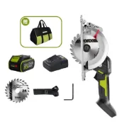 (店+)【WORX 威克士】20V 120MM 圓鋸機 切割機 電圓鋸 無刷 無碳 木工切割機 木工用 角度可調 LED燈照明   WU533