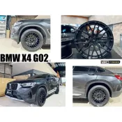超級團隊S.T.G BC FORGED EH186單片式 消光黑 鍛造鋁圈 BMW X4 G02 G01 19吋 8.5
