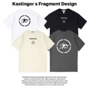 (店+)聯名 Kastinger X Fragment Design 胸口小閃電 背後方圈大閃電 藤原浩 短袖 短T TEE