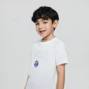 【GIORDANO 佐丹奴】童裝印花短袖T恤 超級瑪利歐銀河電影版系列(02 皎白)
