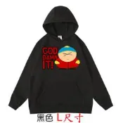 【南方公園 南方四賤客 South Park】【L尺寸】連帽厚絨長袖卡通動畫系列T恤(現貨供應 下單後可以立即出貨)