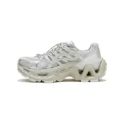 (店+)【LI-NING 李寧】AZGW348-2 中國李寧 烈駿ACE 3復古潮流運動休閒 減震透氣 低幫 老爹鞋 女款 香檳白