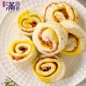 (任選) 滿面香 碎培根芝士卷饅頭(6顆/包/每顆45g)