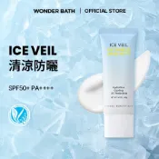 [WONDER BATH] Ice Veil UV Shield 防曬霜 40ml – 清涼保濕防曬霜 SPF50+ P