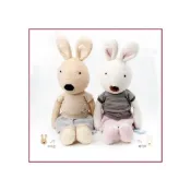 (店+)日本le sucre砂糖兔(法國兔)-30cm(毛衣裙款)(棕/白2色可選) 居家佈置 生日聖誕情人節禮物 g1178 