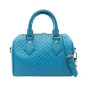 【DOKODEMO】【二手】LOUIS VUITTONSpeedy Bandoulière 20 Nanogram 兩用手袋 M22596 藍色皮革 Speedy Bandoulière 20 女士