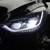 =綾駒= 海拉五雙魚眼頭燈 模組化LED近燈 流水方向燈  elantra ex 大燈 刷卡分期