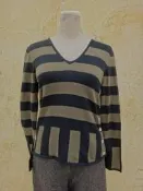 楹 ~ 正品 PS Paul Smith 橫紋 針織衫 Size: M