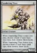 魔法部屋MTG單卡售DST玄鐵 Sundering Titan 裂地泰坦【英文NM】