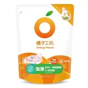 【Orange house 橘子工坊】天然無香精制菌洗衣精補充包-洗淨病毒升級版1700ml