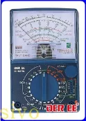 含稅 台製得益DER EE DE-960TRN 指針型電錶 萬用電錶 萬用電表 三用電錶 三用電錶