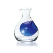 (店+)日本清酒 藍芯 玻璃 冰塊冷酒壼 日本正版 270ml kd018