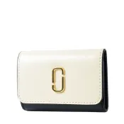 MARC JACOBS 專櫃款 十字紋防刮釦式鑰匙包-白色 【美國正品現貨】
