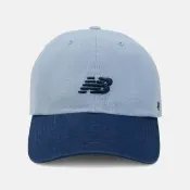 【NEW BALANCE】NB Hat 休閒帽 老帽 鴨舌帽 棒球帽 男 女 藍色 (AC8939BLAY-F)