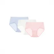 GIORDANO 女裝中腰彈力三角褲-三件裝【多色任選】13470002