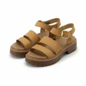 昂路名鞋館x鞋全家福旗艦店 TIMBERLAND STONE STREET 厚底涼鞋 小麥 A2EJM754 女鞋 治裝激推